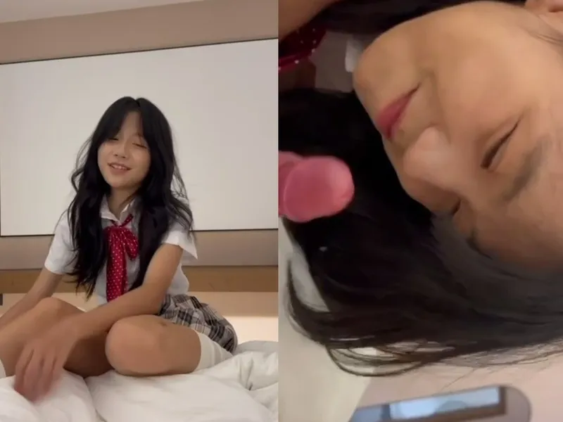 Em loli dễ thương liếm chim biến em thành con đào nứng p1